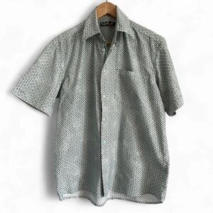Quiksilver Black and White Geometric Shirt